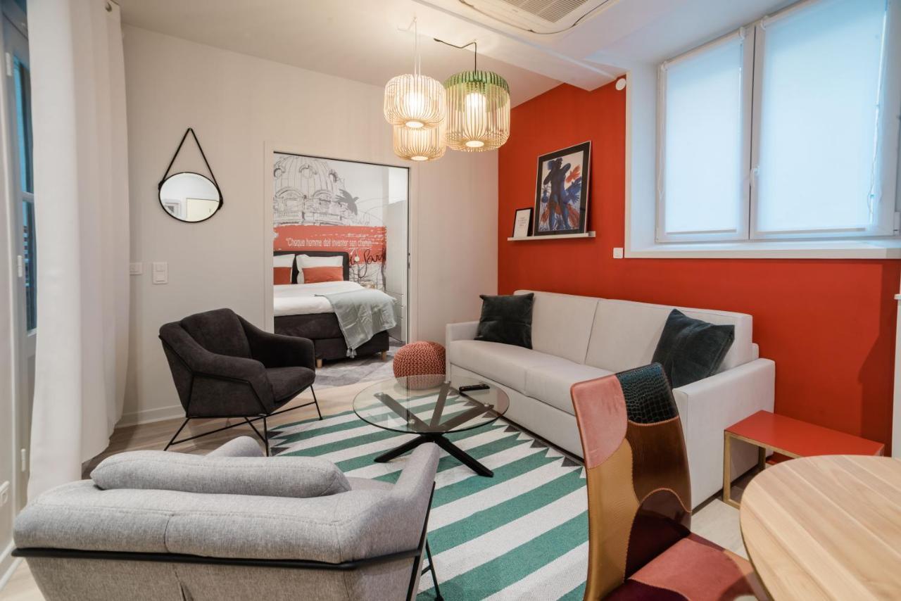 Suite Sartre : Au Coeur De La Rive Gauche, Neuf, Design, 2/4 Personnes Paris Dış mekan fotoğraf